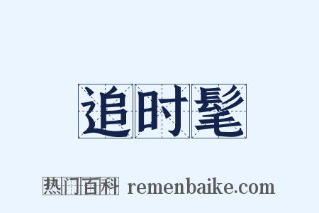追时髦是什么意思的图片